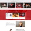 Mẫu giao diện website giới thiệu dịch vụ, phòng tập GYM chuẩn SEO